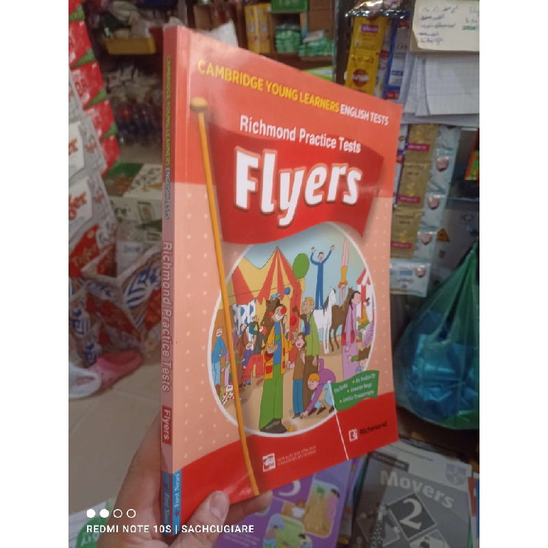 Richmond Practice Tests Flyers có CD 2017 mới 90% Sách tự học tiếng Anh HCM2702 930135