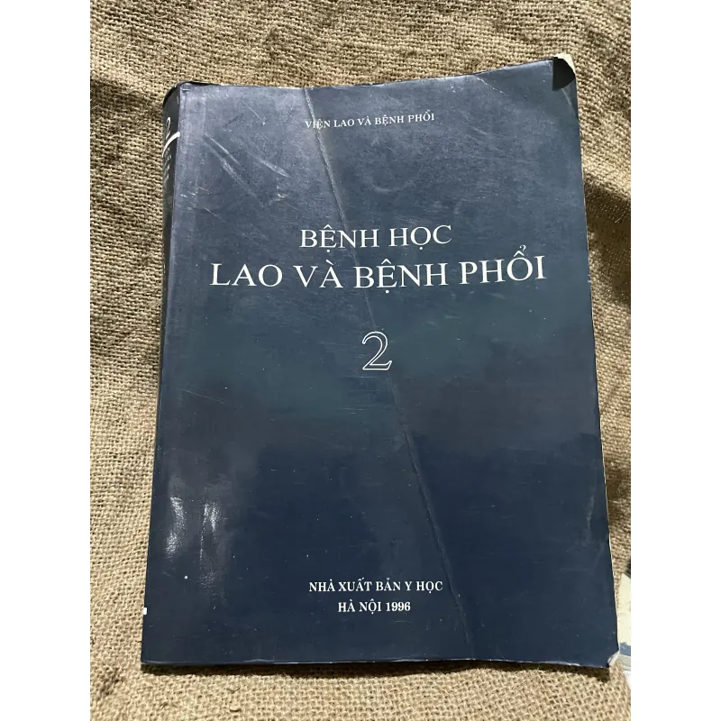 Bệnh học lao và bệnh phổi 2 tập - khổ lớn- chủ biên NGUYỄN ĐÌNH HƯỜNG  1000491