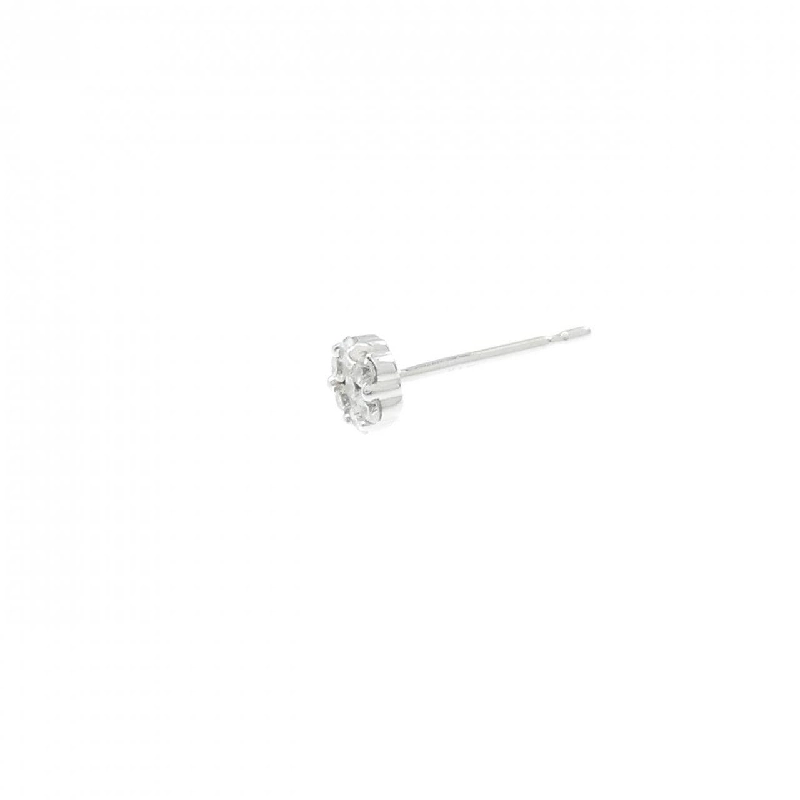 K18WG Bông tai kim cương 0.12CT một bên - Hàng hiệu Authentic 868442
