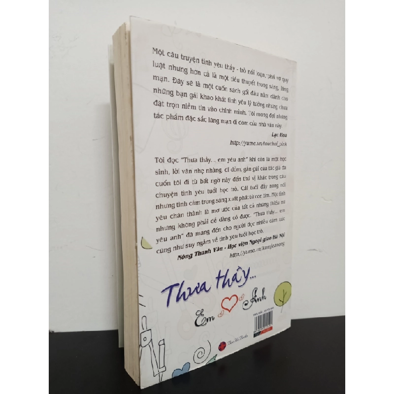 [Phiên Chợ Sách Cũ] Thưa Thầy... Em Yêu Anh - Ngọc Hân 1102 401779