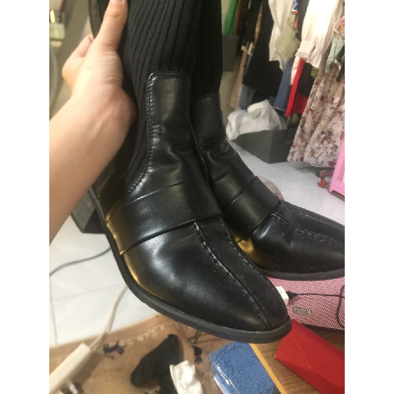 Bốt da mềm, size 36  14076