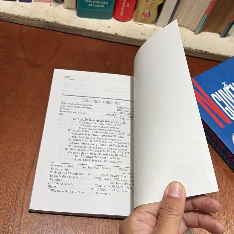 II Tản Văn: Mùa Hoa Xoan Tím - Trần Văn Lợi - 2016 786245