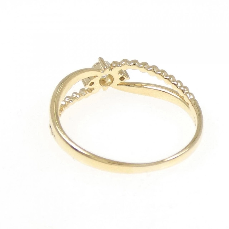 Nhẫn kim cương K18YG 0.12CT - Hàng hiệu chính hãng 848494