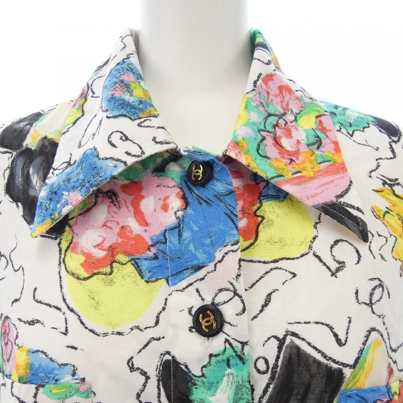 【Vintage】Áo sơ mi CHANEL 634870