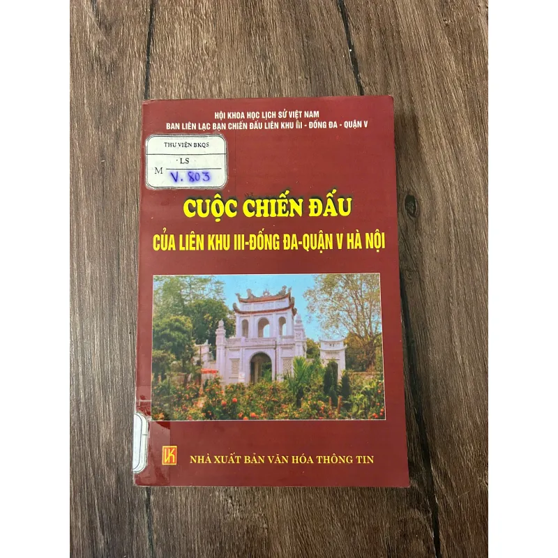BAN LIÊN LẠC CỰU CHIẾN BINH LIÊN KHU III-ĐỐNG ĐA-QUẬN V 709389