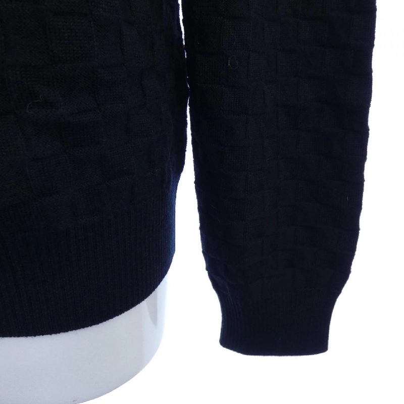 Louis Vuitton LOUIS VUITTON Áo len cổ tròn Damier HJN40WVOR - Hàng hiệu Chính hãng 894553