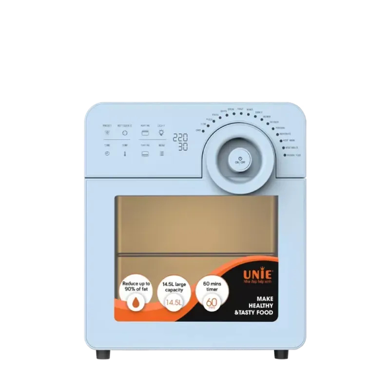 🌿 Nồi chiên không dầu UNIE SKY BLUE – Giảm dầu mỡ, giữ vị ngon chuẩn vị 786476