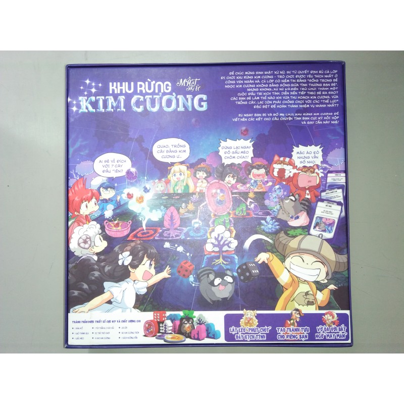 Boardgame Lớp Học Mật Ngữ - Khu Rừng Kim Cương 9387