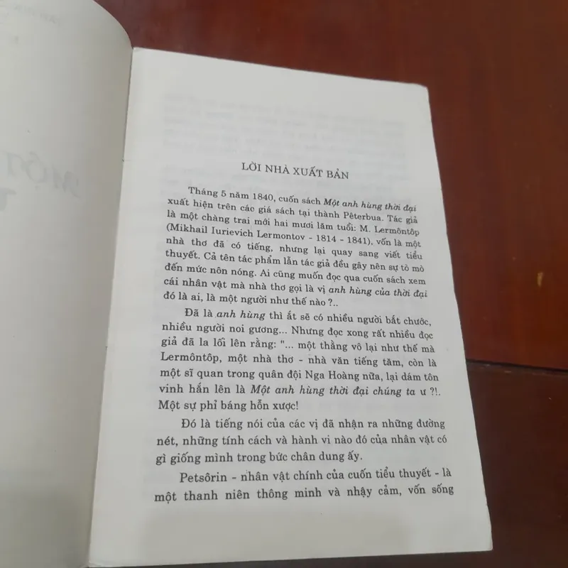 M. Lermontop - MỘT ANH HÙNG THỜI ĐẠI 705146