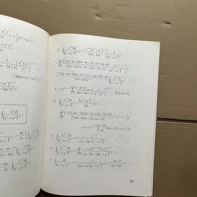 Các dạng tích phân thông dụng 976900