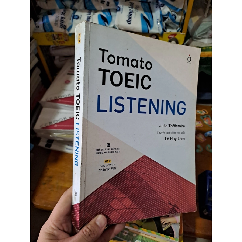 Tomato Toeic listening mới 90% bẩn nhẹ có kèm CD 2013 HCM0808 HỌC NGOẠI NGỮ 527201