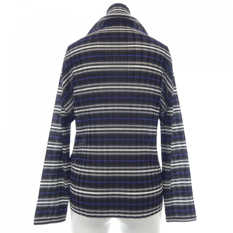 Pleats Please 2019 Kẻ sọc PP93-FK337 7574085 Áo 626812