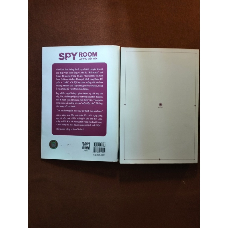 Tiểu thuyết "SPY ROOM - Lớp Học Điệp Viên - Tập 4: Yumegatari Tia". Takemachi 474786