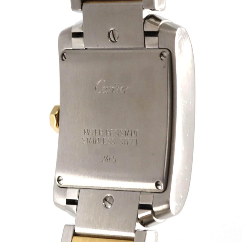 Cartier Tank Française MM Date Combi W51012Q4 SSxYG Quartz - Hàng hiệu Authentic 875789