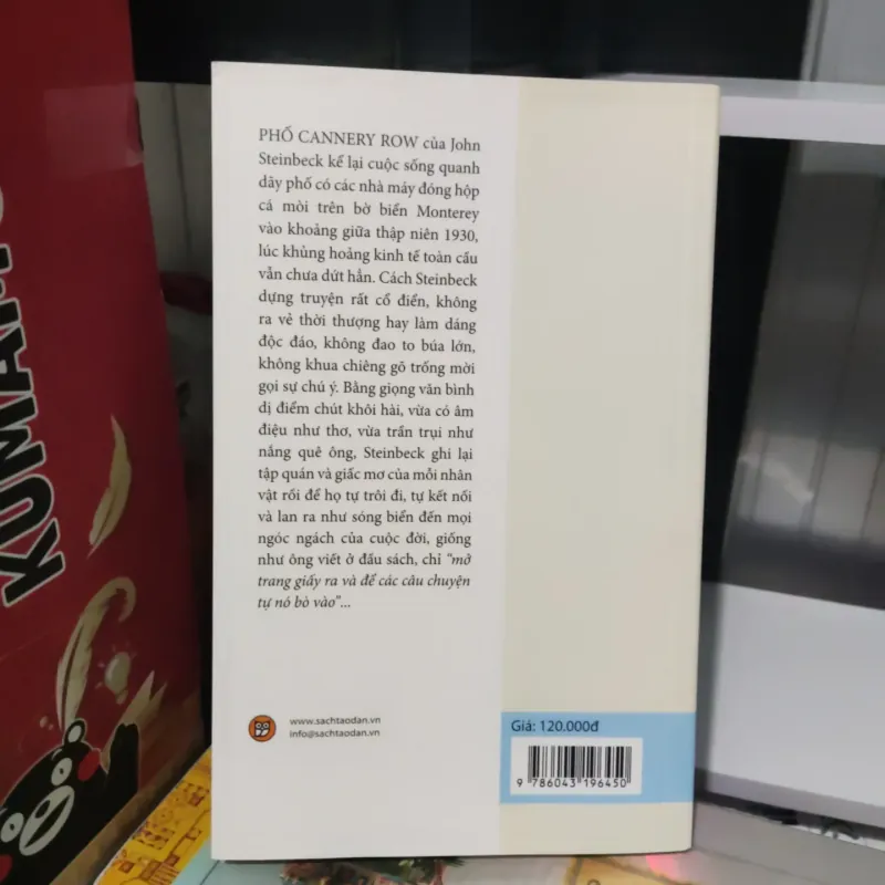 Phố Cannery Row - John Steinbeck (Mới 90%) 989653
