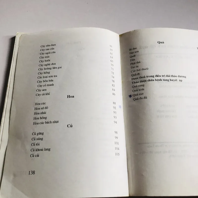 CHỮA BỆNH BẰNG CÂY, CỦ, QUẢ  693685