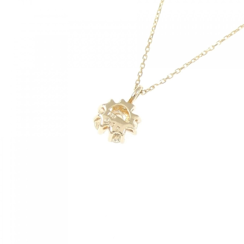 K10YG Hoa Kim Cương Dây Chuyền 0.15CT - Hàng hiệu Chính hãng 856495