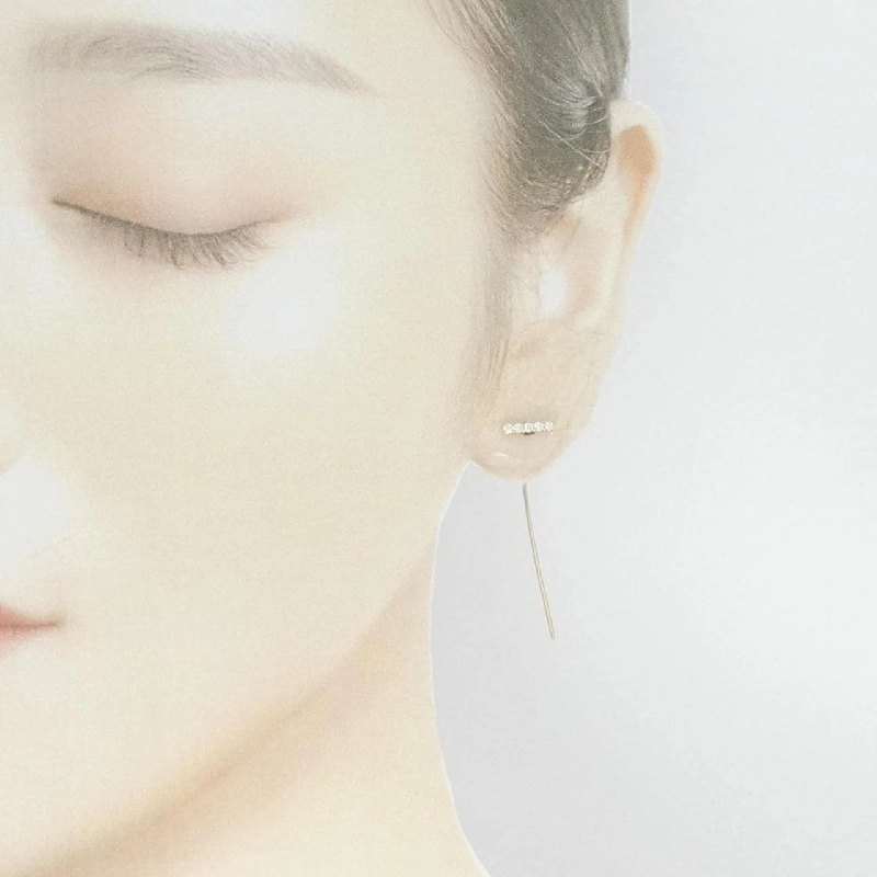 K18YG Bông tai kim cương 0.20CT - Hàng hiệu Chính hãng 870902