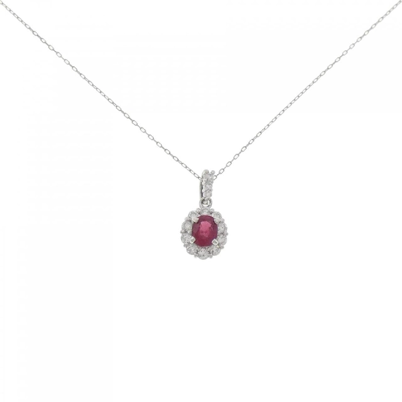 Dây chuyền ruby PT900 0.36CT - Hàng hiệu Authentic 862224