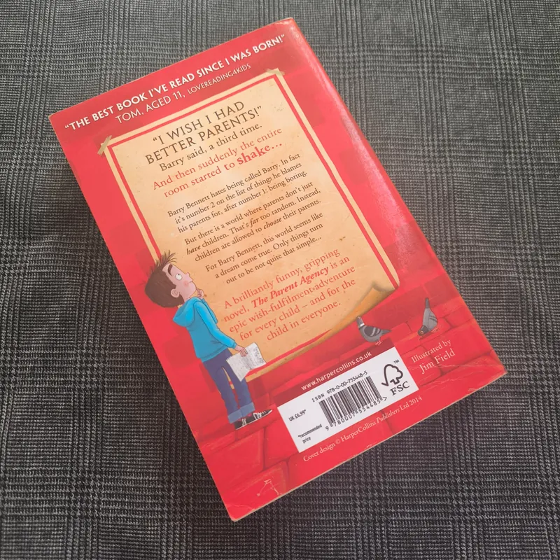 [Sách Ngoại Văn] The Parent Agency - David Baddiel 607423