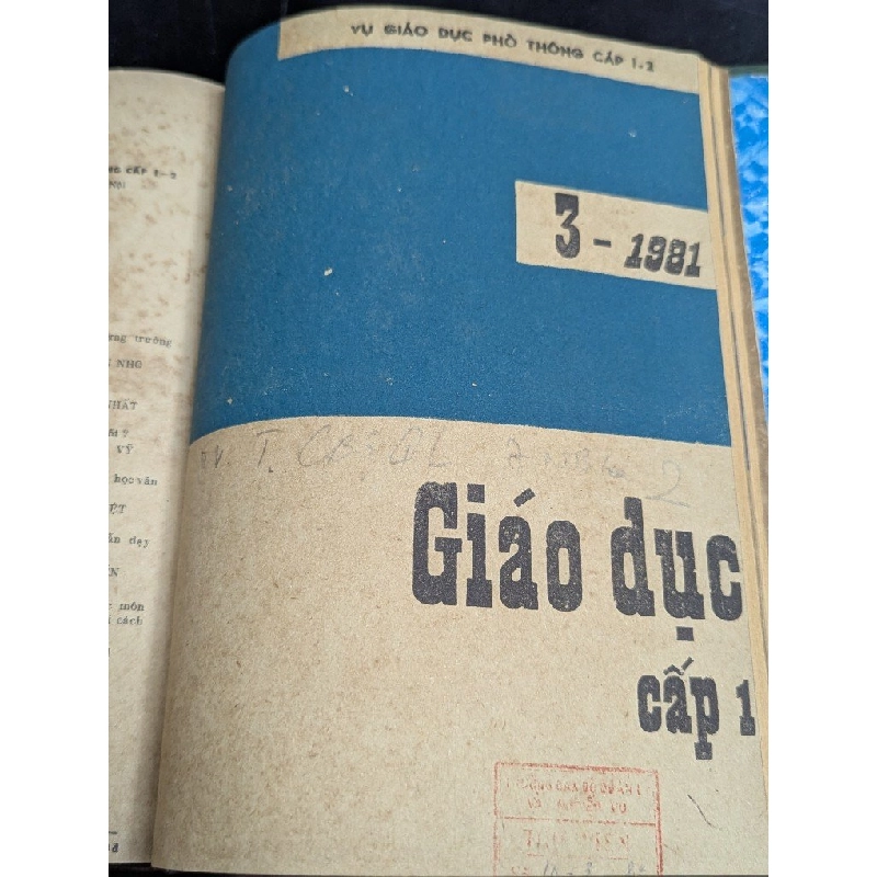 Tập san giáo dục cấp 1 + cấp 2 - các năm 1979,1980,1981 ( tổng cộng 25 số ) 590920