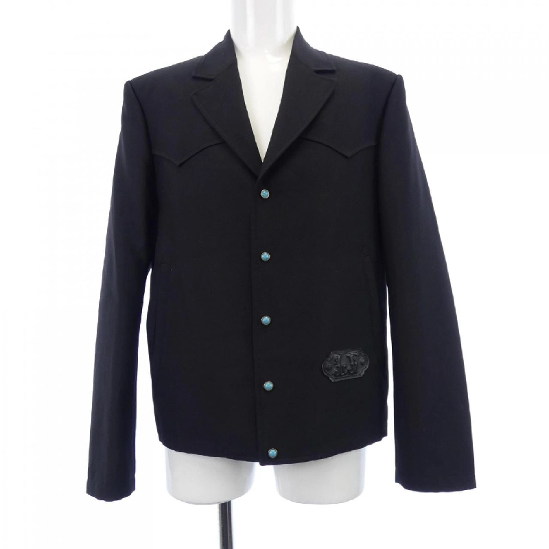 Áo khoác len cắt kiểu miền Tây LOUIS VUITTON HRJ60WMFE - Hàng hiệu Authentic 896981