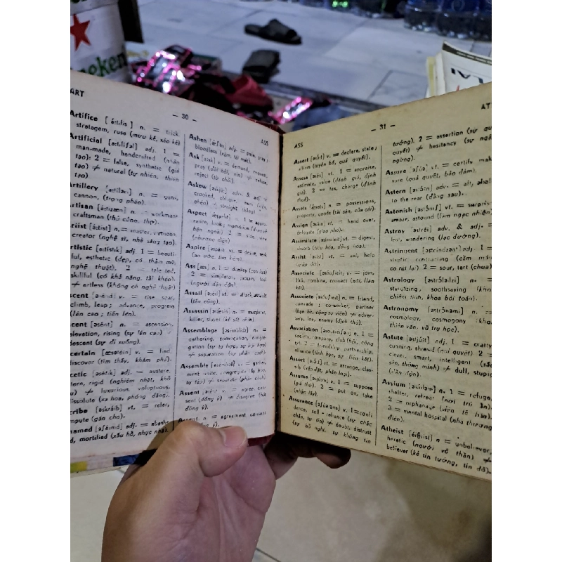 Từ điển anh việt đồng nghĩa phản nghĩa mới 80% ố vàng bìa cứng HCM0308 HỌC NGOẠI NGỮ 919634