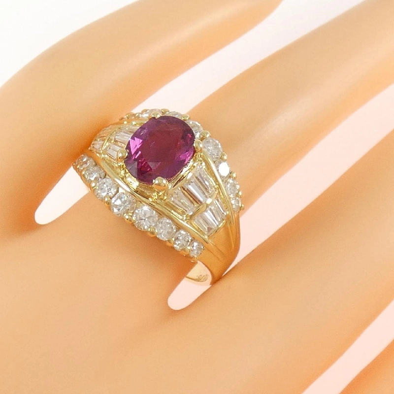 Nhẫn Ruby K18YG 2.16CT 665511