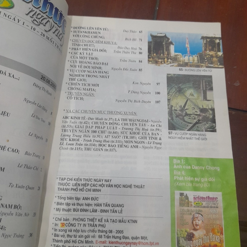 Tạp chí KIẾN THỨC NGÀY NAY số 541 ngày 20.08.2005 506208