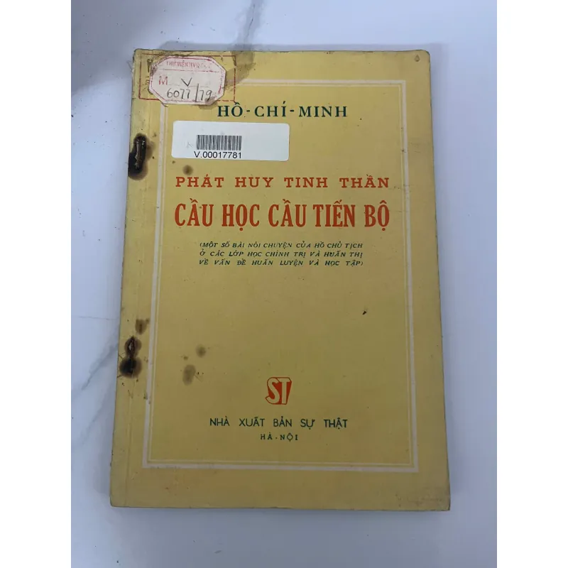Phát Huy Tinh Thần Cầu Học Cầu Tiến Bộ – Hồ Chí Minh 926574