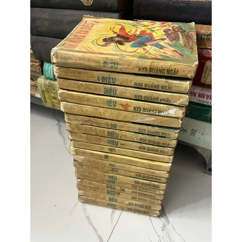 Anh Hùng Xạ Điêu (trọn bộ 18 tập)– Kim Dung - nhà xuất bản Quảng Ngãi 1991 958200