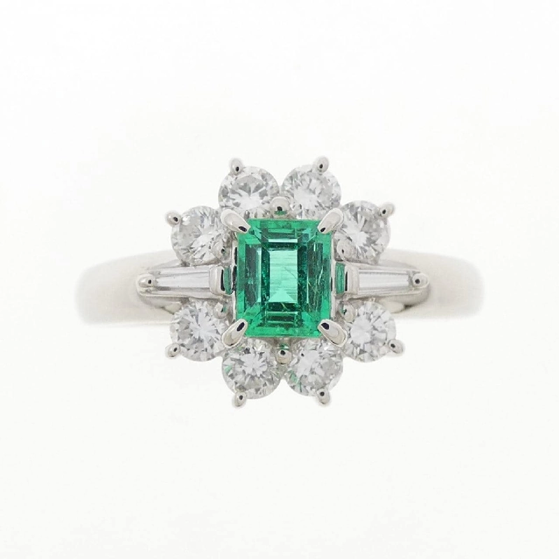Nhẫn Emerald PT900 0.33CT 668929