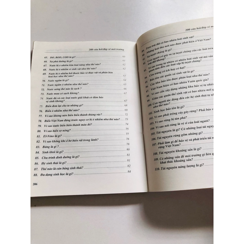 200 CÂU HỎI/ ĐÁP VỀ MÔI TRƯỜNG  523744