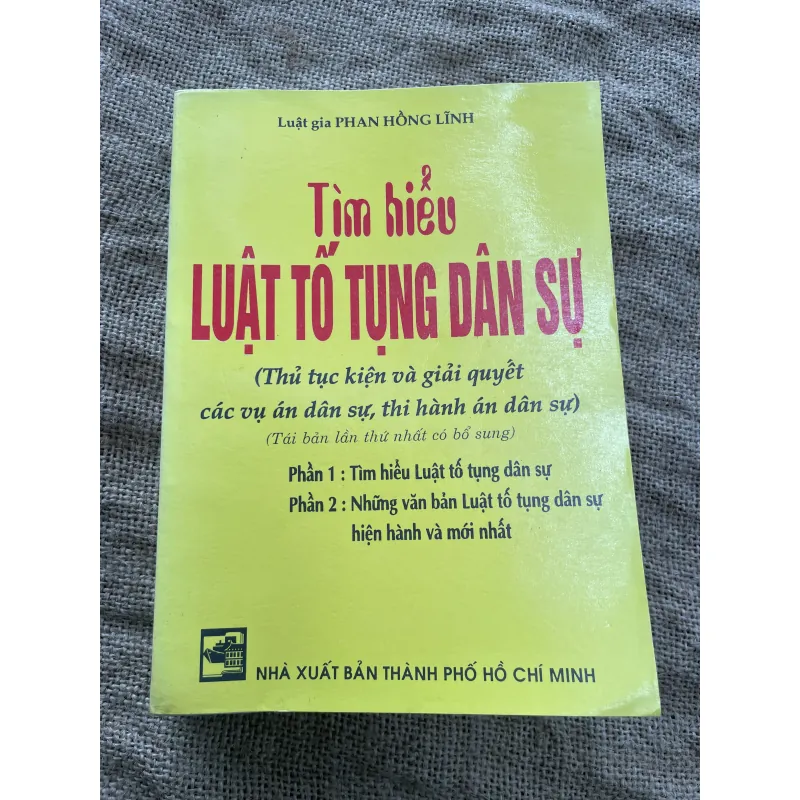 Timf hiểu luật tố tụng hình sự - luật gia Phan Hồng Lĩnh 660 trang 937542