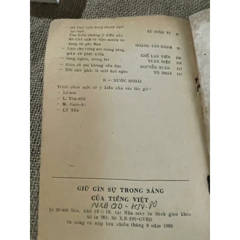 GIỮ GÌN SỰ TRONG SÁNG CỦA TIẾNG VIỆT 573534