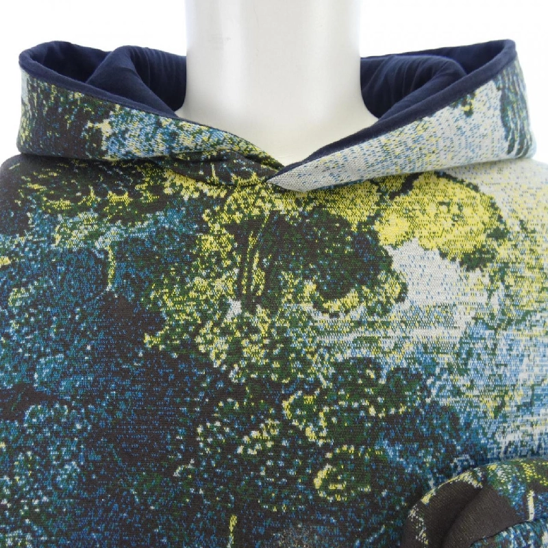 Áo khoác hoodie in họa tiết tapestry LOUIS VUITTON HIY18WTCH - Hàng hiệu Authentic 891383