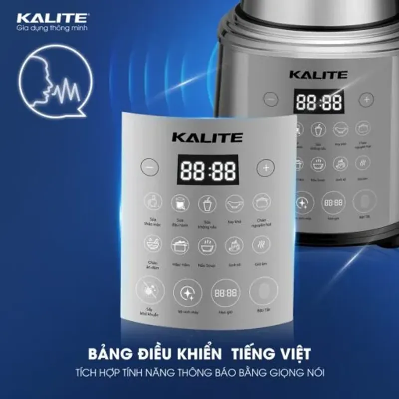 Máy làm sữa hạt KALITE KCB4741, nhỏ gọn, mới 100% 701597