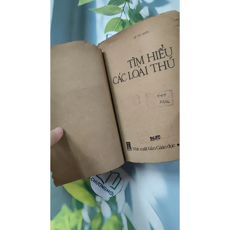 [XƯA] Tìm Hiểu Các Loài Thú (1988) - Lê Vũ Khôi 775993