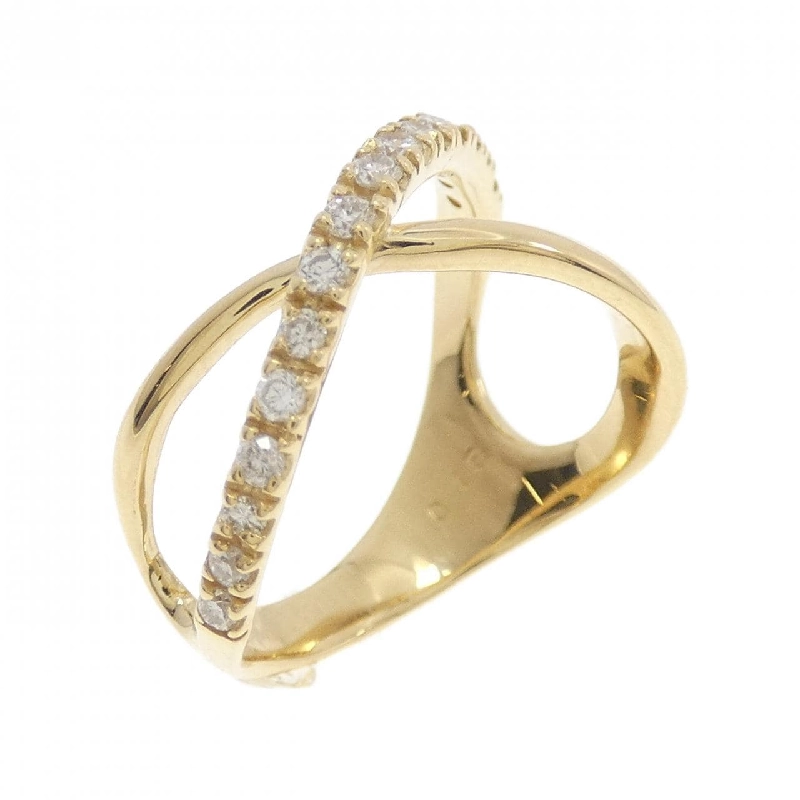 Nhẫn kim cương K18YG 0.15CT 667953