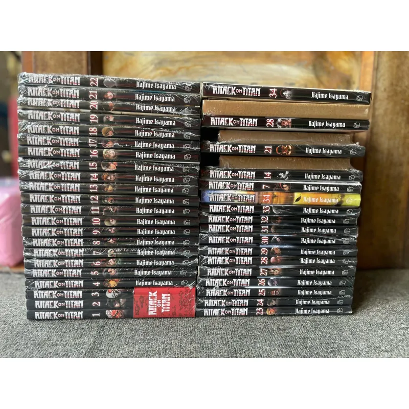 Truyện tranh - Truyện Attack On Titan - Trọn bộ 34 tập + 5 tập đặc biệt - NXB Trẻ 576545