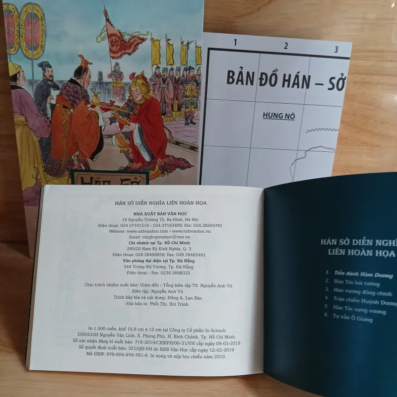 Hán Sở Diễn Nghĩa Liên Hoàn Họa (Bộ Hộp 6 Tập) 797465