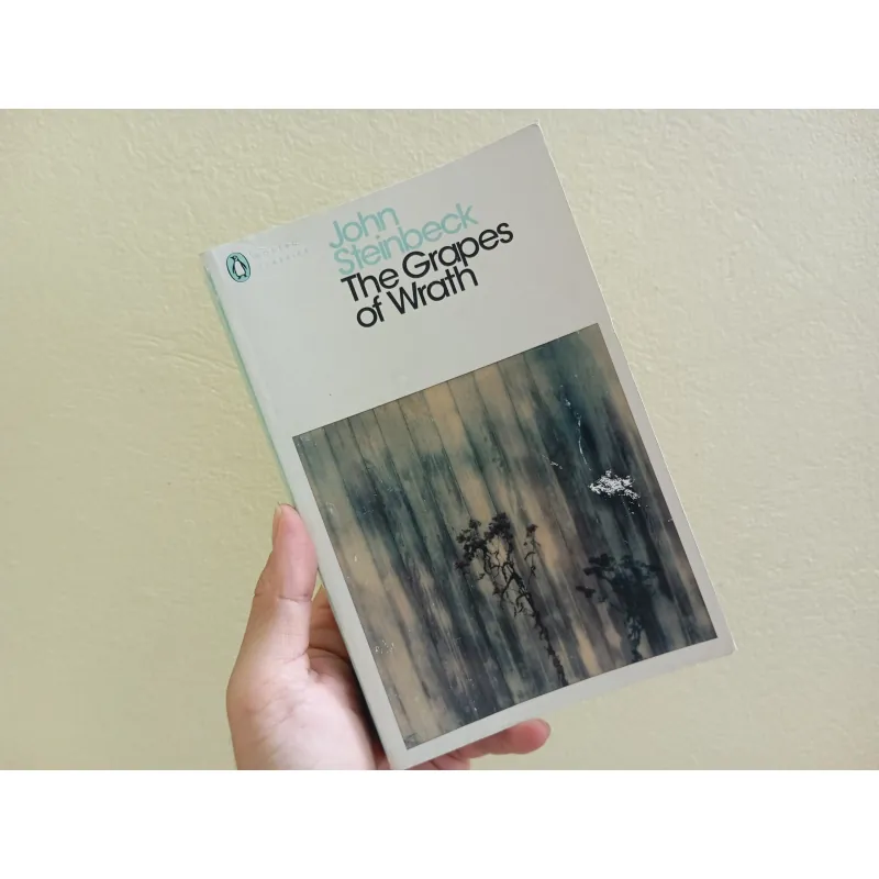 The grapes of wrath, english book, sách tiếng Anh  990967