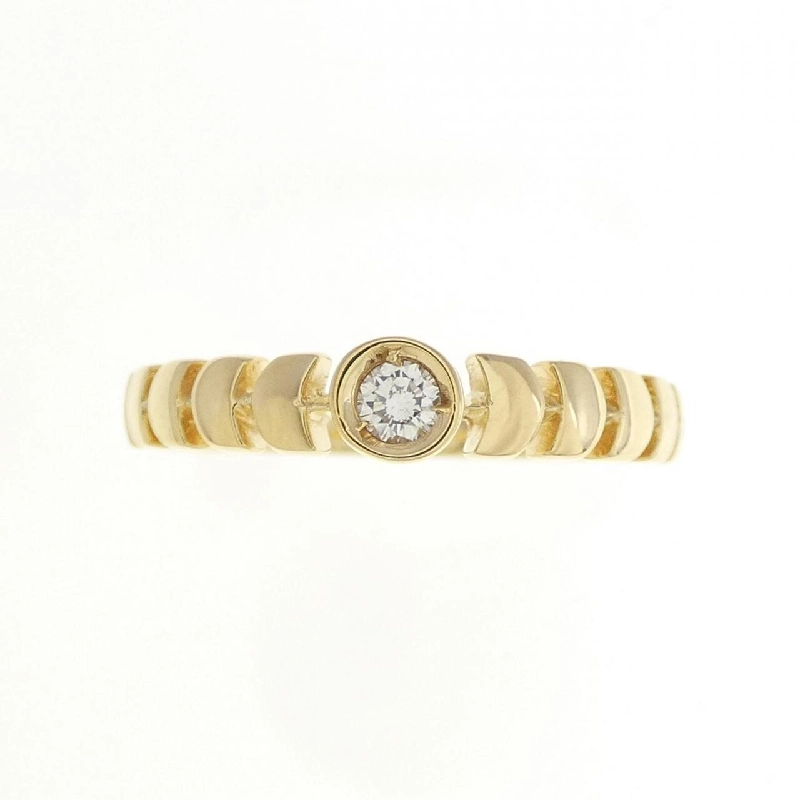 Nhẫn kim cương K18YG 0.05CT 672603