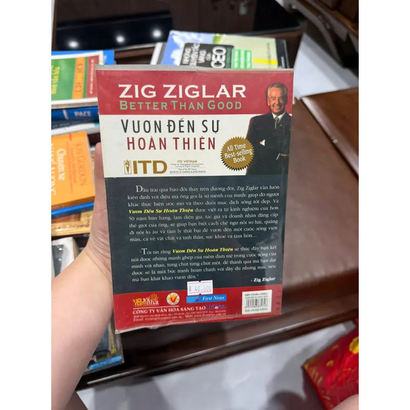 VƯƠN ĐẾN SỰ HOÀN THIỆN – Zig Ziglar | Sách phát triển bản thân kinh điển- K4 1022592