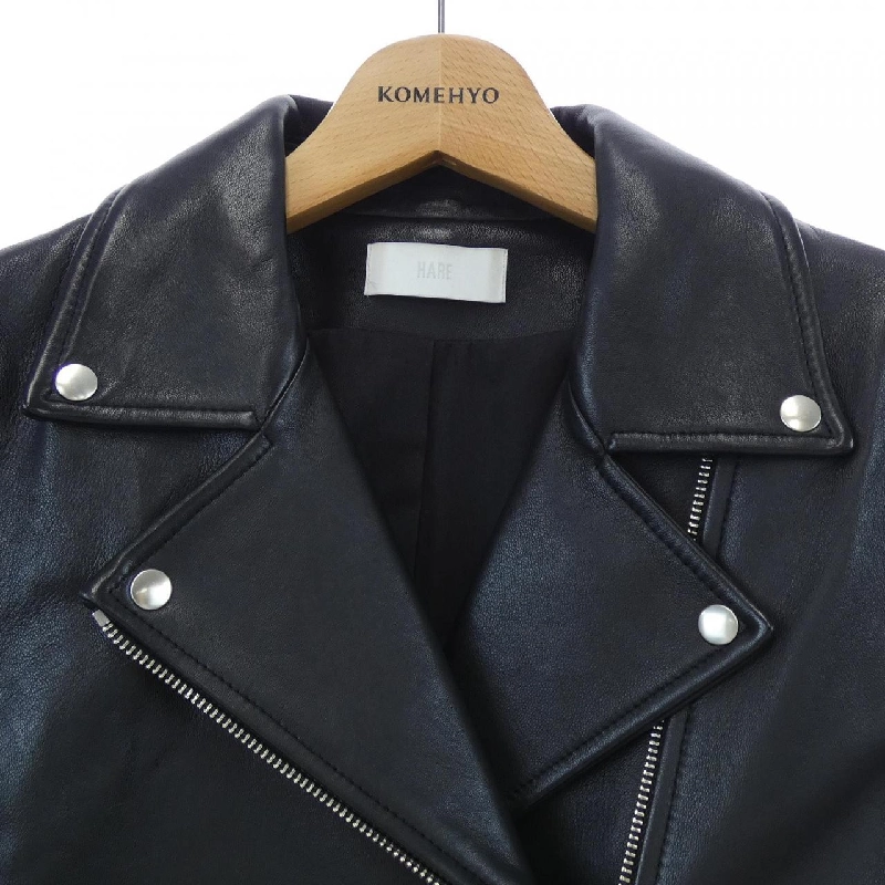 HARE Áo khoác da biker - Hàng hiệu Authentic 821384