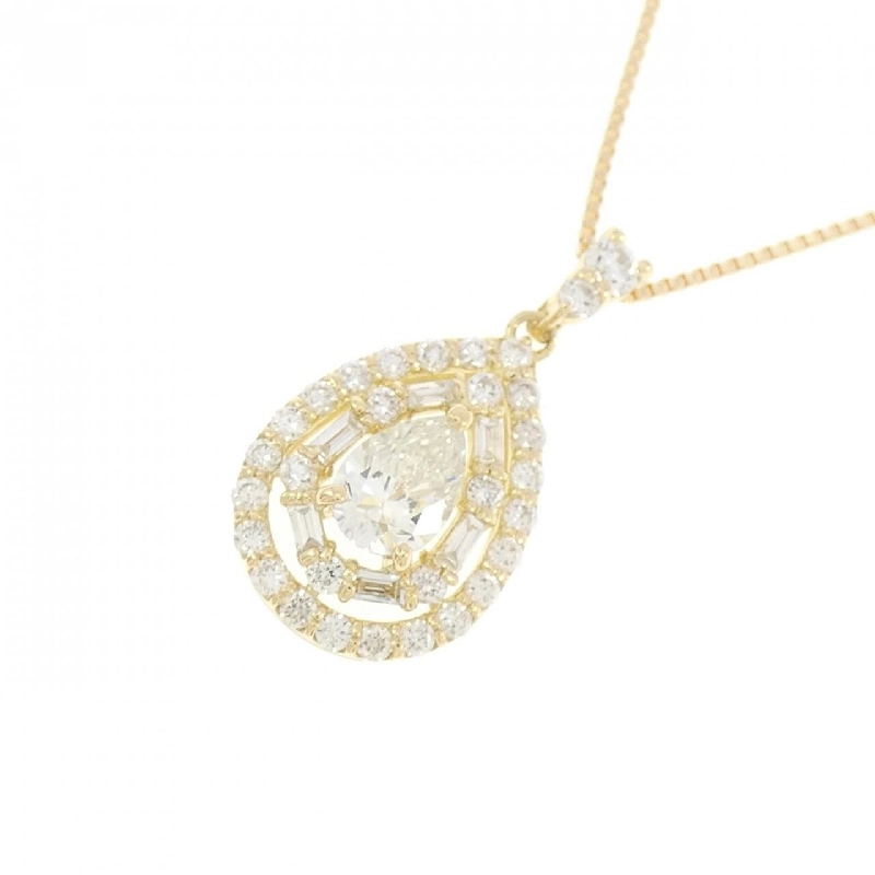 K18YG Dây chuyền kim cương 0.50CT - Hàng hiệu Chính hãng 861133