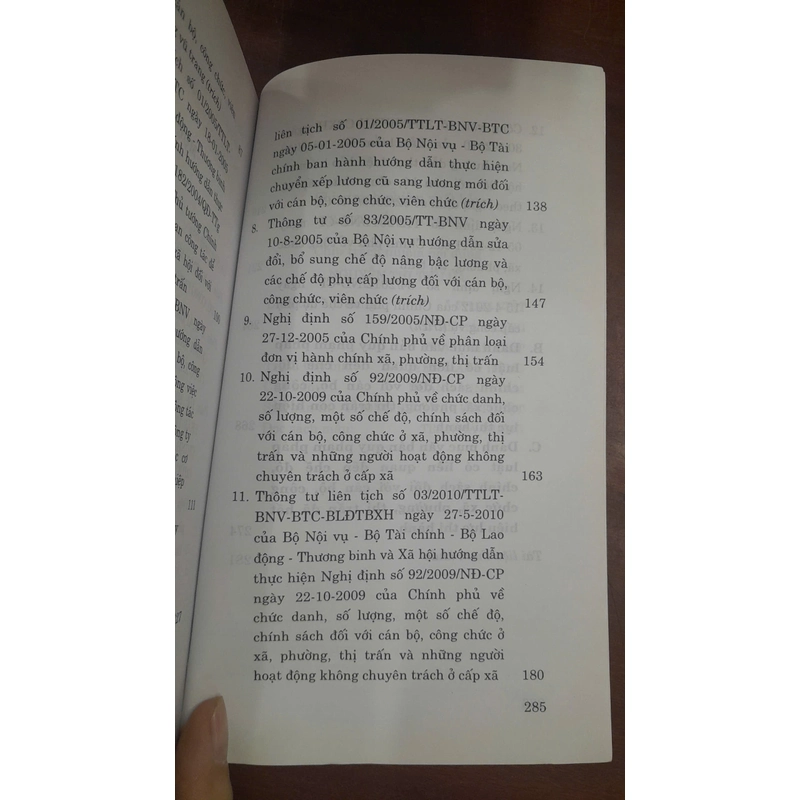 NHỮNG ĐIỀU CẦN BIẾT VỀ CHẾ ĐỘ, CHÍNH SÁCH ĐỐI VỚI CÁN BỘ, CÔNG CHỨC, XÃ, PHƯỜNG, THỊ TRẤN 308990