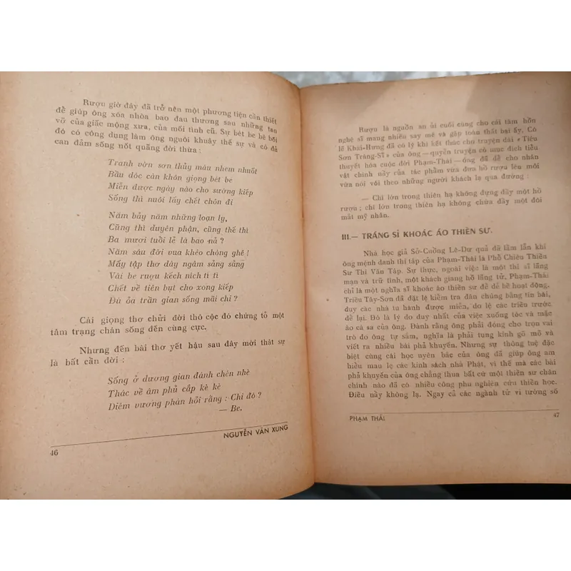 PHẠM THÁI VÀ SƠ KÍNH TÂN TRANG - NGUYỄN VĂN XUNG 705108
