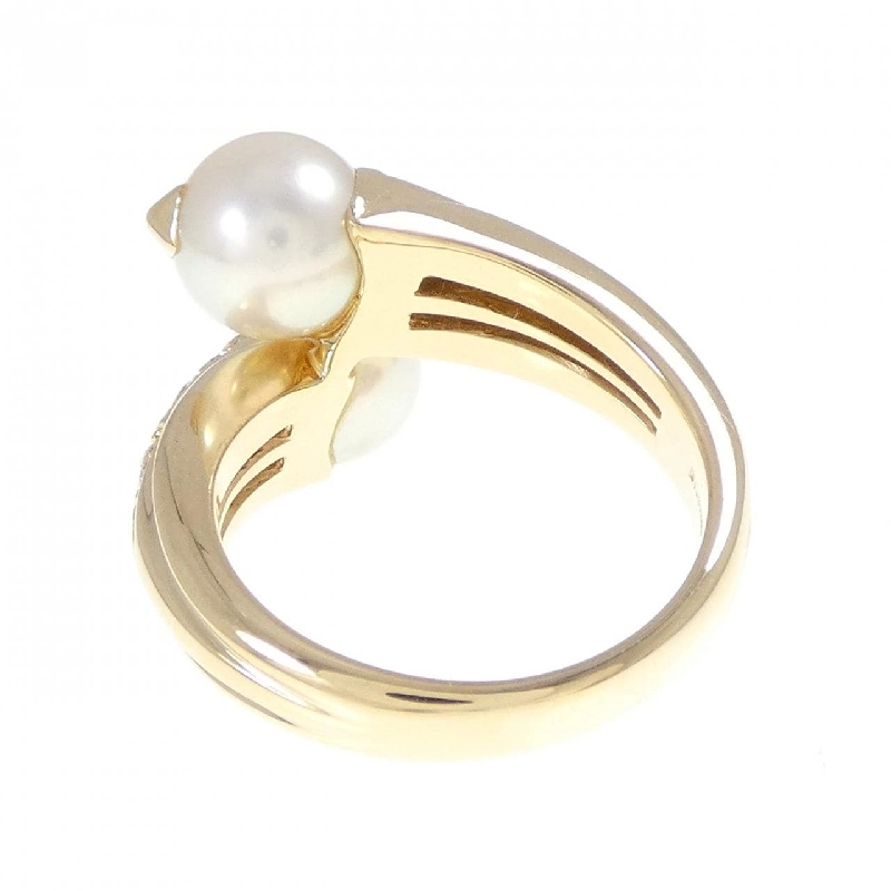 Nhẫn ngọc trai Akoya Bulgari - Hàng hiệu Authentic 837540