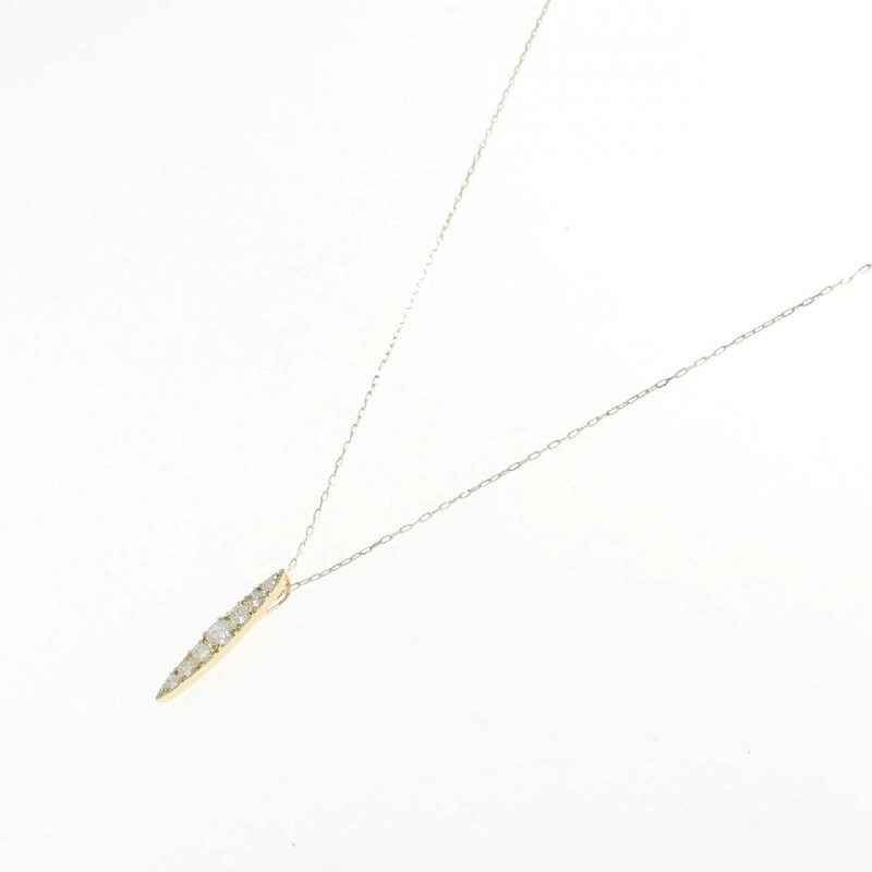 K18YG Dây chuyền kim cương 0.15CT - Hàng hiệu Chính hãng 865300